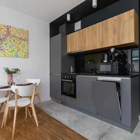 Apartmán Stylowe Na Kazimierzu Z Miejscem Do Pracy By Renters *